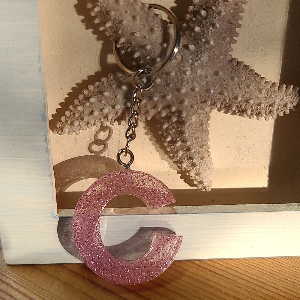 C resing keychain